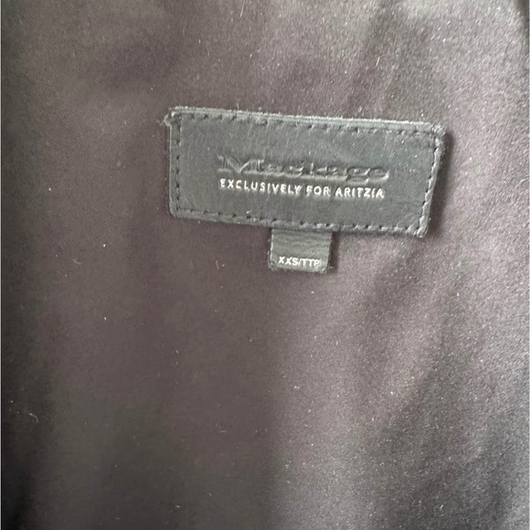 Mackage for Aritzia Black Leather Jacket - Picture 3 of 3